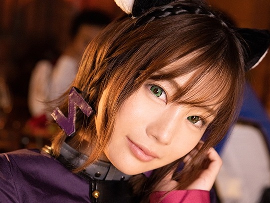 【異世界エロ冒険】淫獣娘と3P中出し♡鈴村あいりがチンポ2本に喘ぎまくり！異世界の快楽に溺れる淫乱娘を激しく突いて孕ませちゃう！！